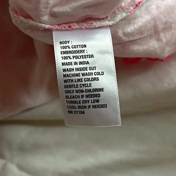 Crown & Ivy Women's Neon Pink Lace Overlay Mini Dress Size 6 100% cotton - Picture 7 of 7